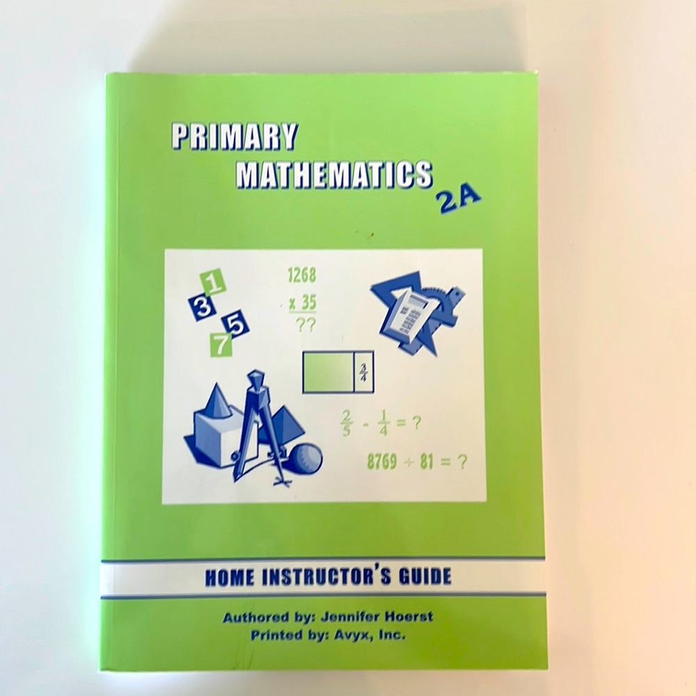 Singapore Math Primary Home Instructor Guide 2A